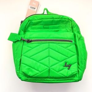 Lug Alpine in Lime Green with Floral Lining - Brand New with tags